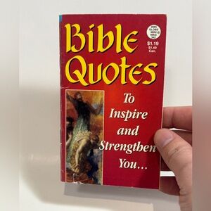 bible Quotes To Inspire And strengthen You Book handbook